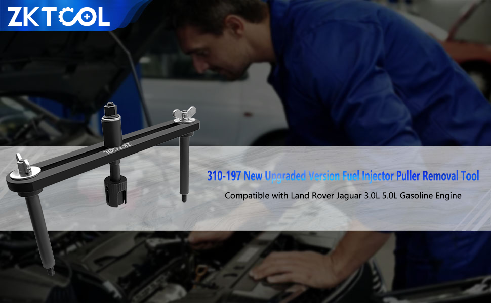 310-197 Fuel Injector Puller Removal Tool Kit For Land Rover Jaguar 3.0L 5.0L X150, XK, X250(XF) XJ