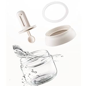 Povinmos Glass Salt or Spice Box