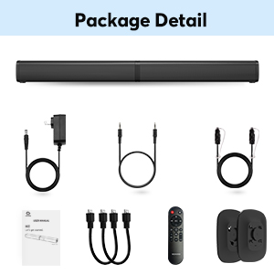 sound bar s111 package detail