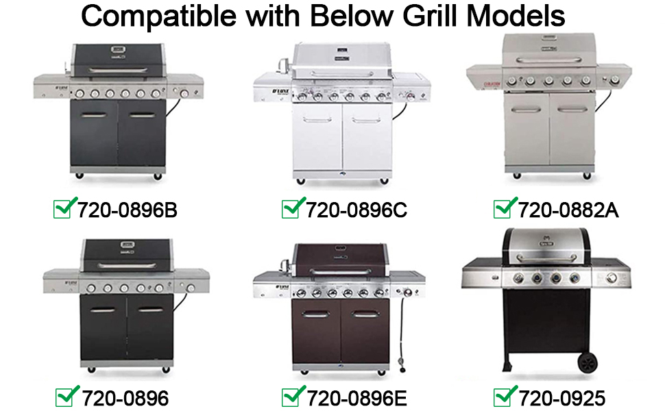 17 inch Cooking Grates for Nexgrill 6 Burner 7200896B 720