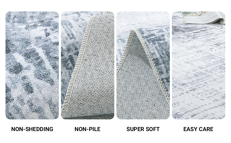 HOMBYS 10x14 ft Modern Abstract Area Rug - Large Non-Slip Boho Carpet for Living Room Bedroom
| HOMBYS 10x14 ft Grey 654f7ed1 Db9d 451b 9ce6 D37bc982c90e. CR0,0,970,600 PT0 SX970 V1