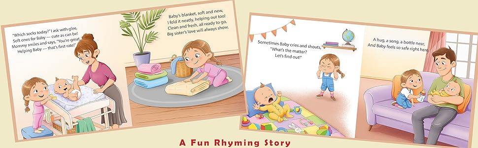 A fun rhyming story How to Be a Big Sister