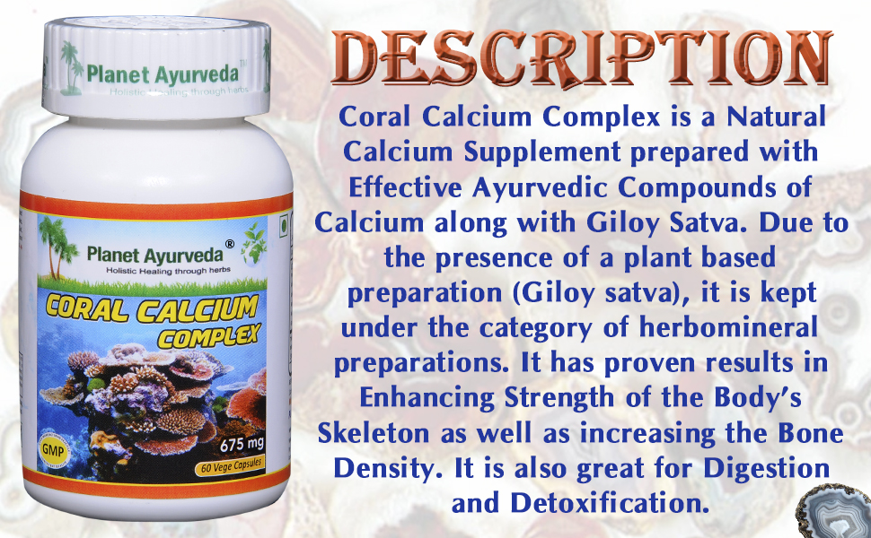 Description of coral calcium Complex