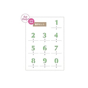 Amazon | カール事務器(CARL) クラフトパンチ 数字セット CN12-C