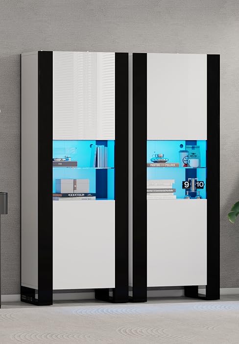 led bookcase