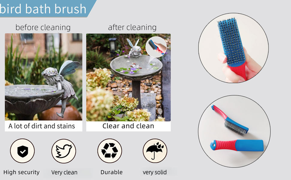 bird bath cleaner safe for birds