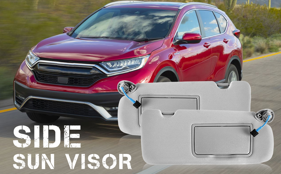 PEVAST Right Passenger Side Sun Visor for Honda CRV CRV