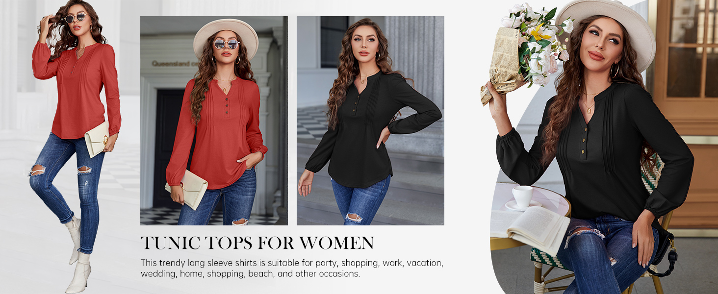 loose tops for women