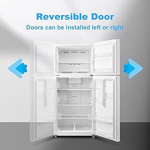 top freezer 30''fridge