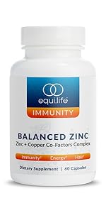 EquiLife - Balanced Zinc, Powerful Mineral Zinc Immune Supplement