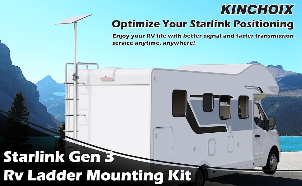 Rv Mount with Starlink Gen 