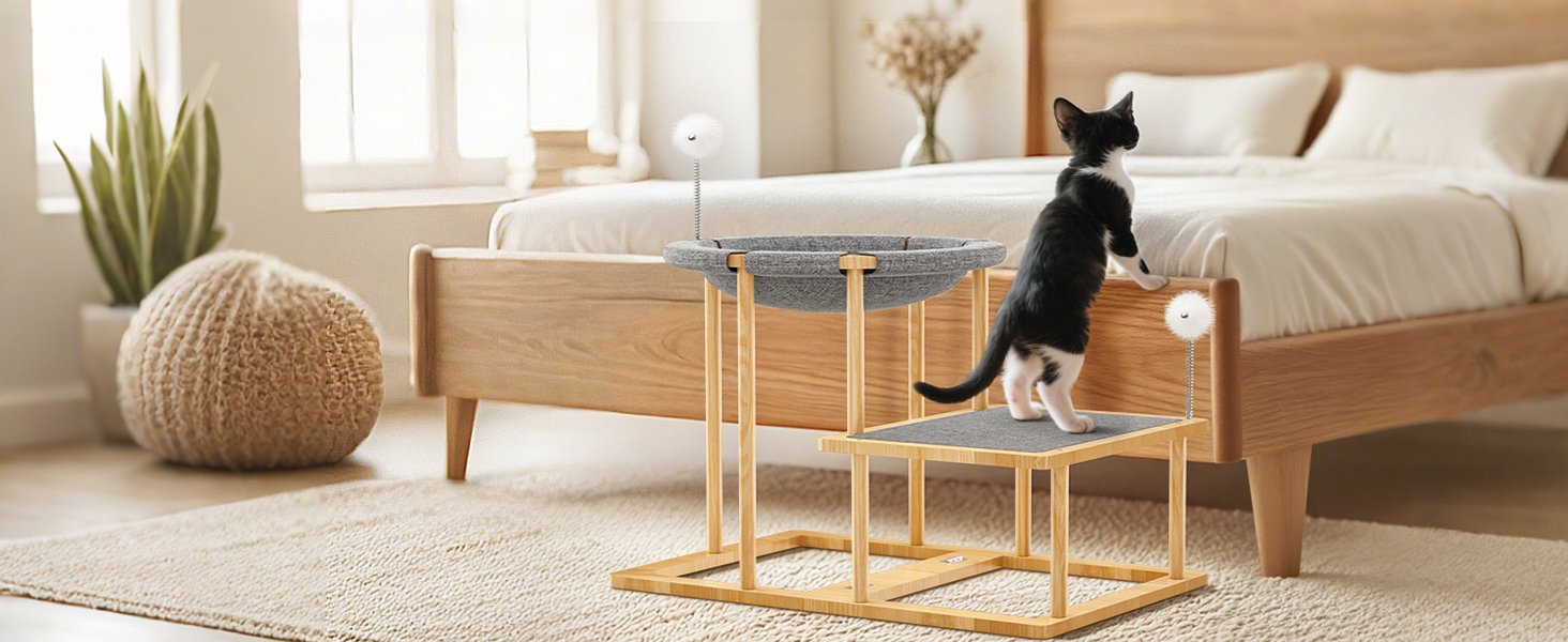 cat hammock, elevated cat bed