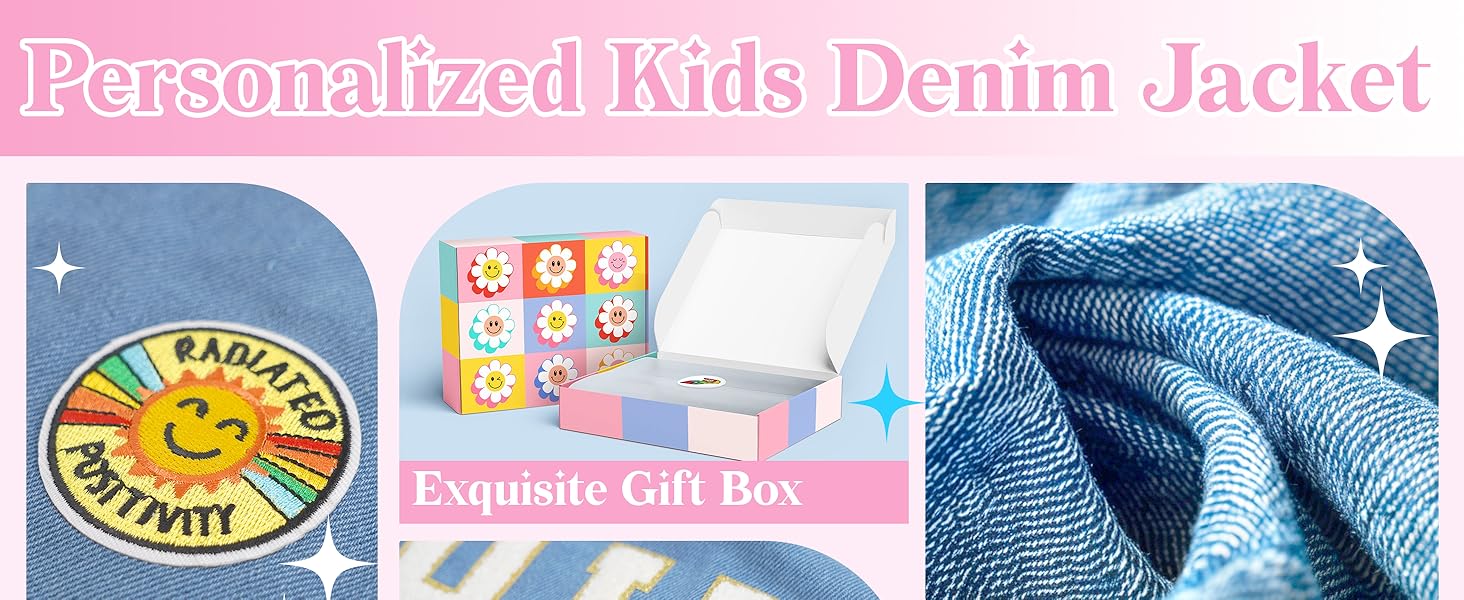Custom Kids Denim Jacket