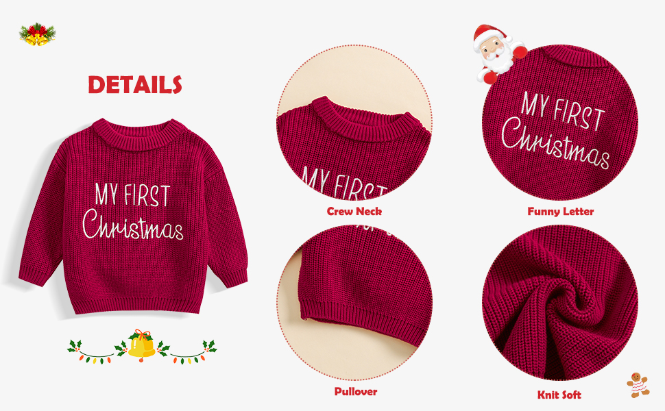 toddler christmas sweater girl