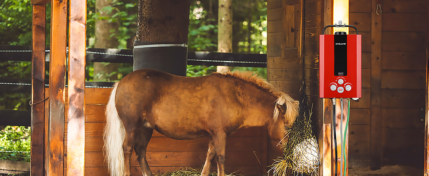 Tankless Water Heater, GASLAND Outdoors BE158R 1.58GPM 6L Portable Gas