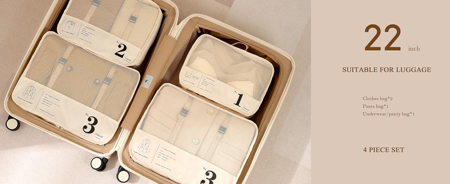 Organizador de maletas