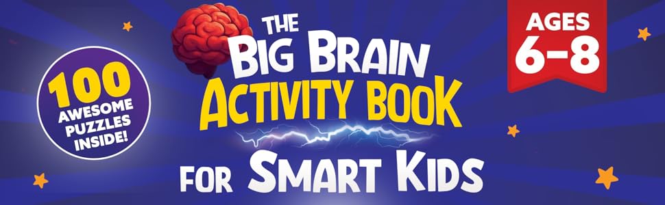 The Big Brain Activity Book for 6-8 Year Olds