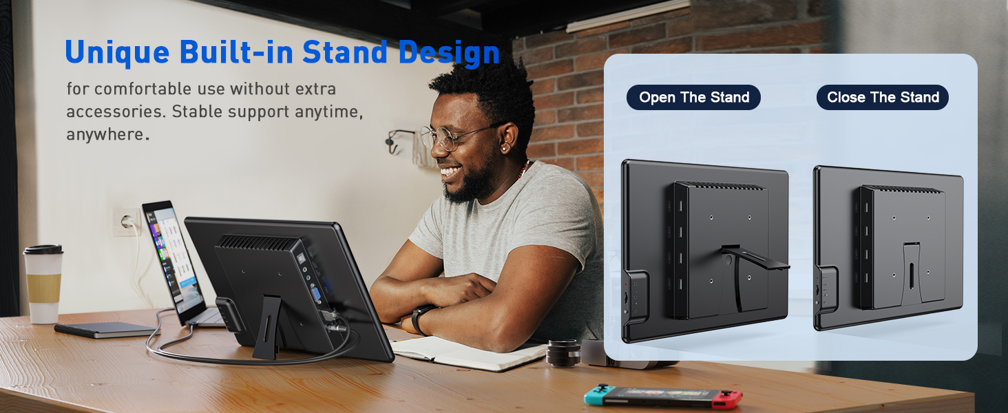 13.3" Touchscreen Monitor