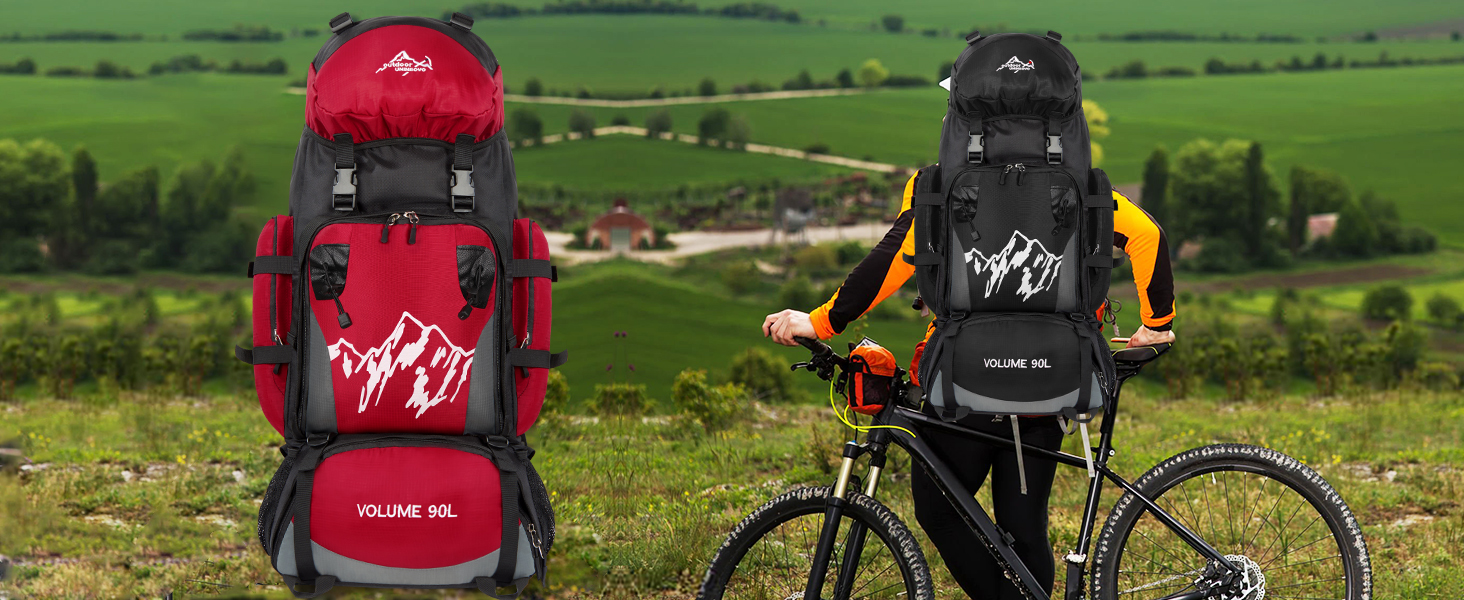 90L Hiking backpack
