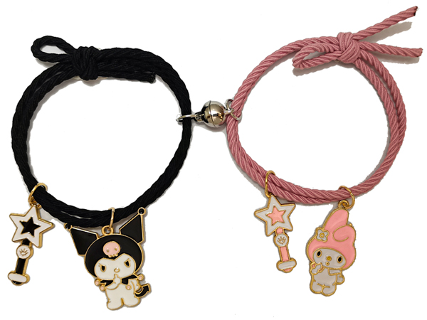 ❤kuromikeさま❤2025年Bracelet❤❤❤❤✨️ Kuromi Charm Bracelet with Gift Box | eBay