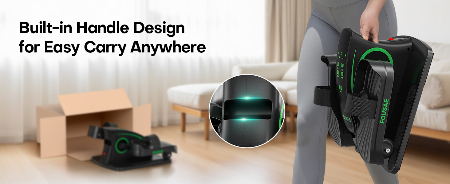 Built-in Handle Design for Easy Carry Anywhere