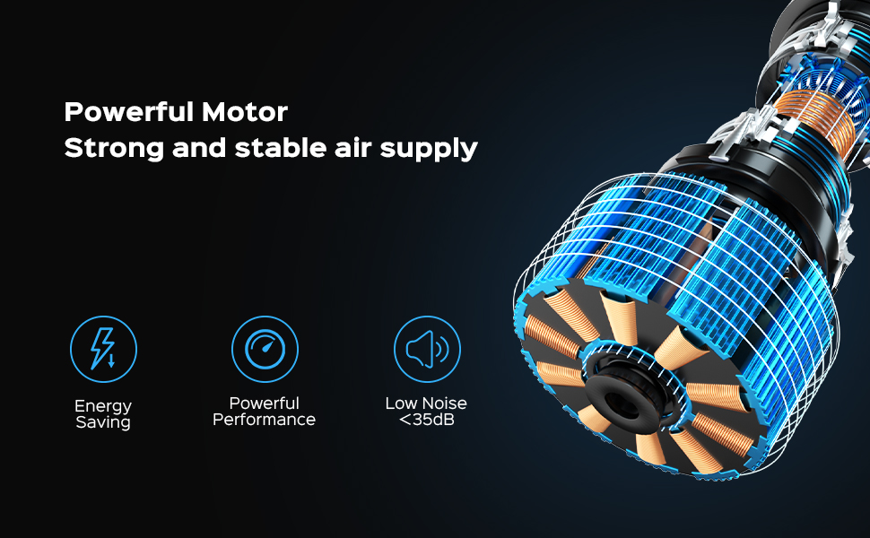 ZICOOLER 30" Tower Fan, Large Airflow 70° Oscillating Fan with Remote