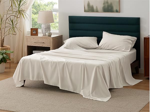 queen sheet set cotton sheets king size sheets 100% cotton sheets percale sheets sheet set