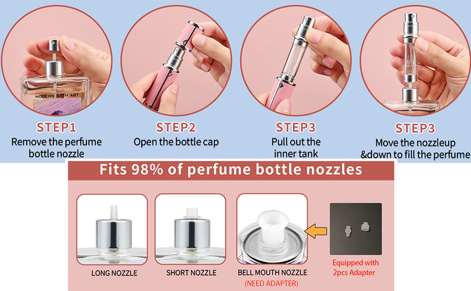 travel perfume bottle