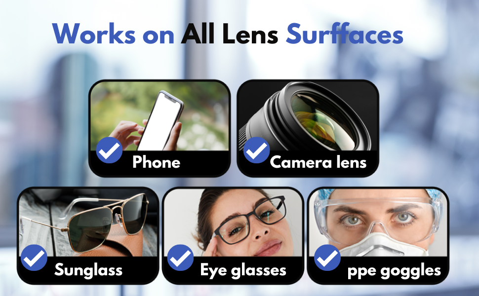 Anti Fog Lens Wipes for Glasses Cleaner Wipes VIETDAI 200 PreMoistened