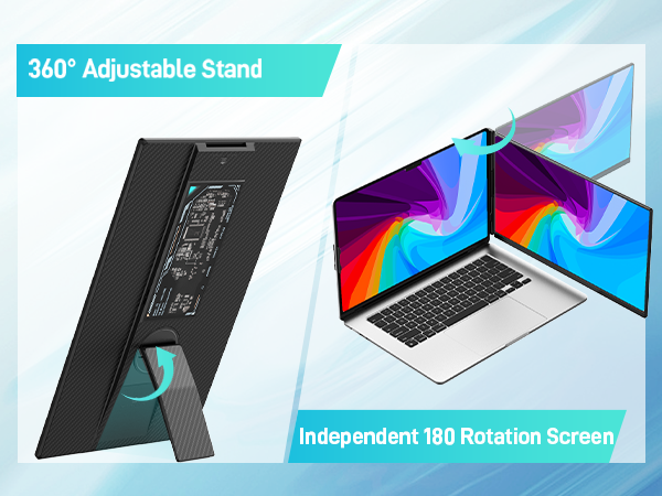 ★ADESEVEN PORTABLE Amazon.com: Enzion Laptop Screen Extender,Upgraded 15.6