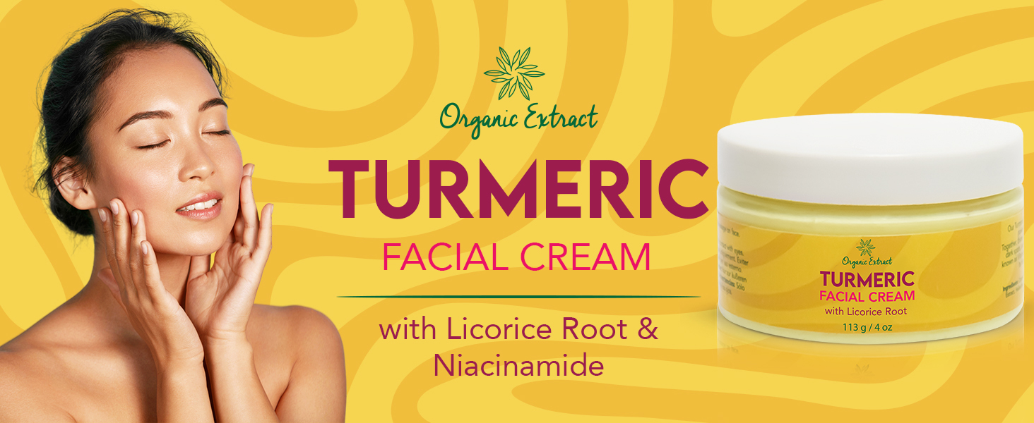 ORGANIC EXTRACT Turmeric Face Cream