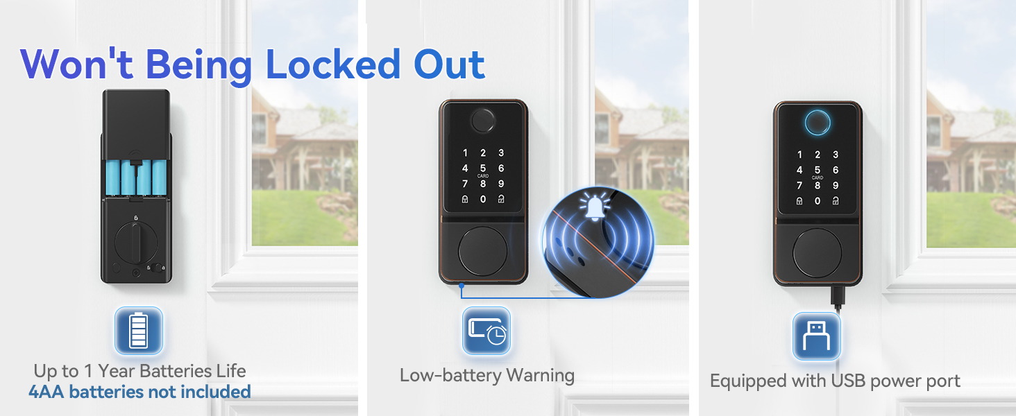 front door keypad lock