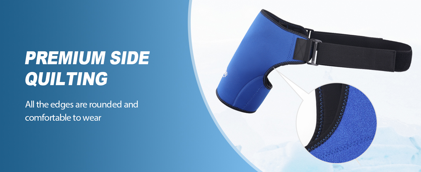 Hilph® Shoulder Ice Pack Rotator Cuff Cold Therapy, Reusable Ice Shoulder Wrap Hot Cold Therapy