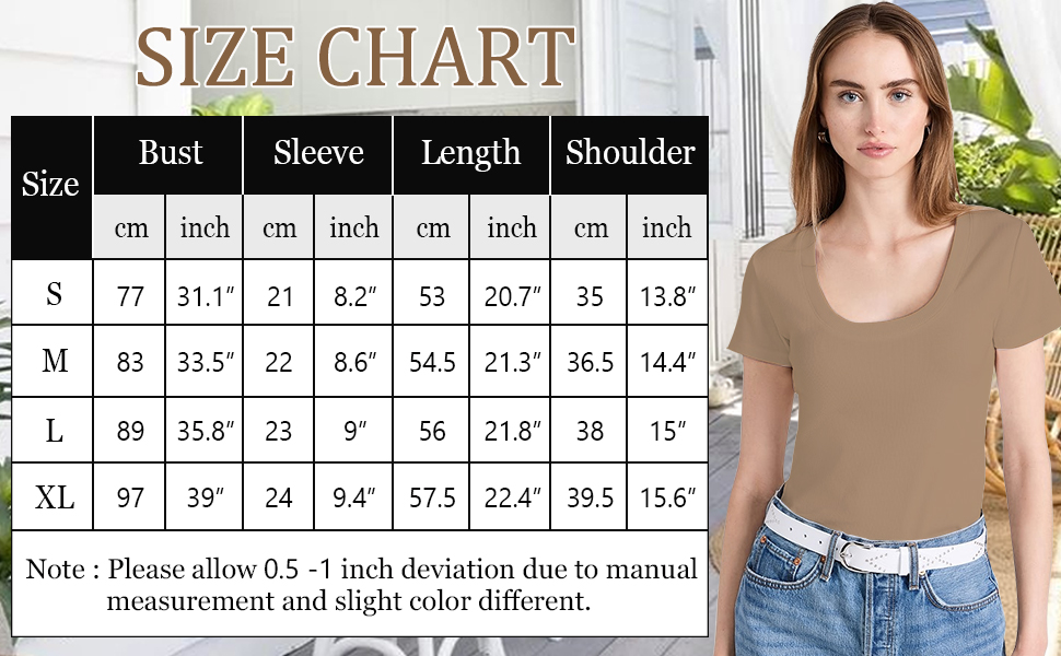 womens square neck short sleeve ribbed knit tee shirt basic tunic tops
