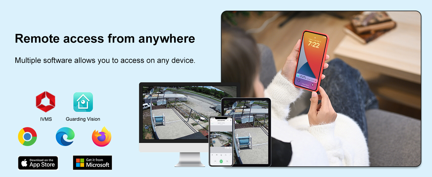 Remote access from anywhere