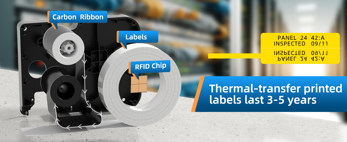 label maker printer labeling wire cable it network panel