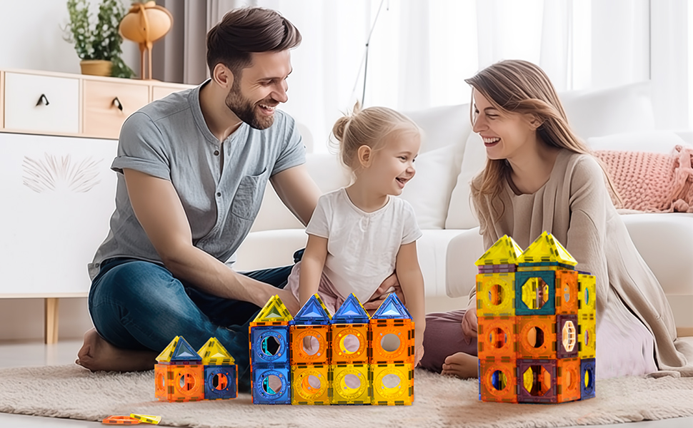 YySiRui Tiles, 116 Pcs STEM Building