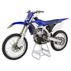 MX-STAND-ALUM-V2 Black Widow Blue Dirt Bike Motocross Stand