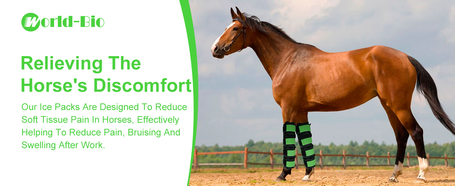 Gel ice Pack Boots for Horses