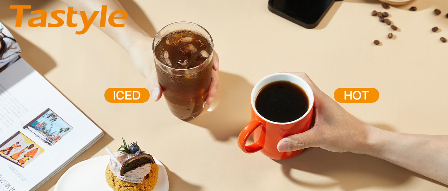 hot and iced coffee maker