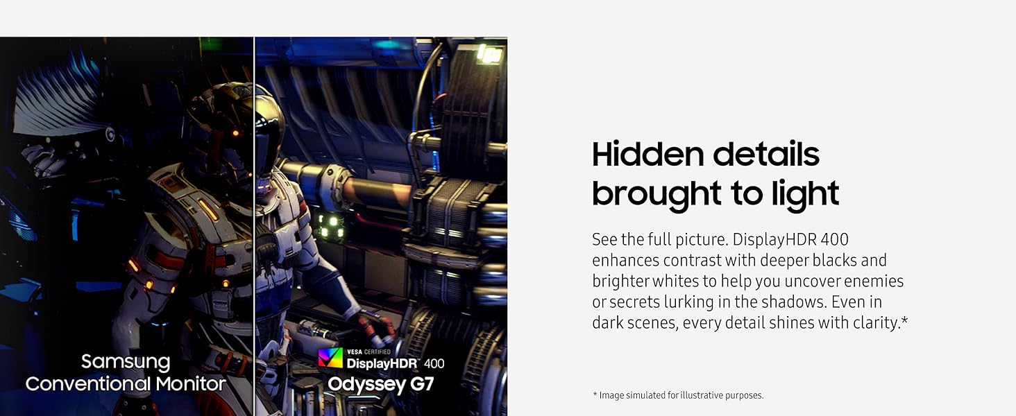 27 inch Odyssey G7 G70D 4K UHD Smart Gaming Monitor