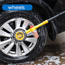 car wheel brush