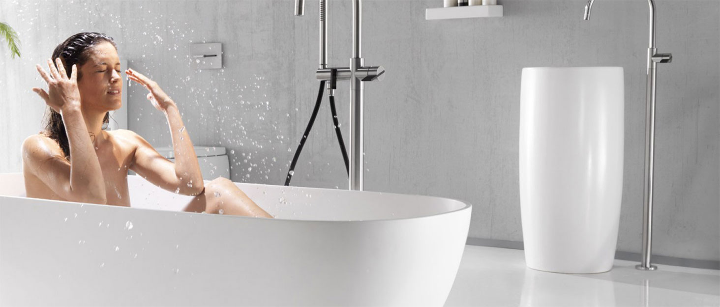 Freestanding Tub Drain Roughin Kit, 12" Large Base Free standing