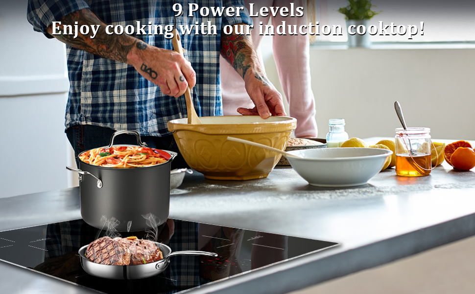 induction cooktop 4 burners
