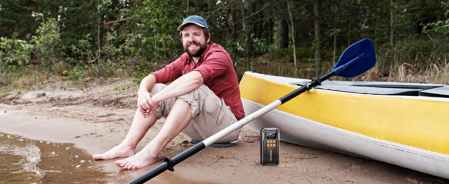 acmount portable tire inflator & power pack