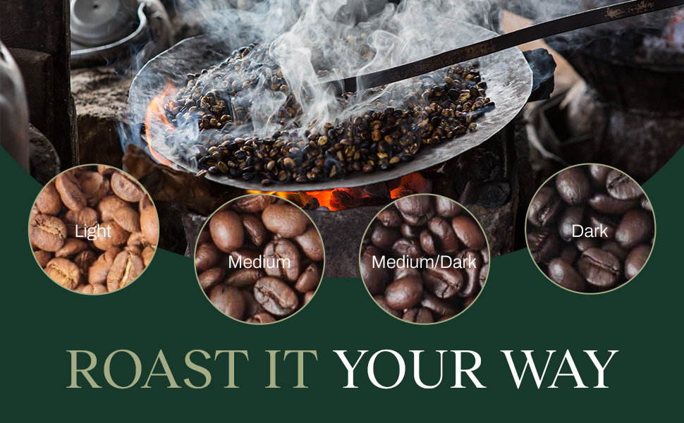 Unroasted Coffee Beans