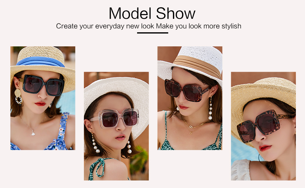 OCCI CHIARI Stylish Reader Sunglasses Women Oversized Reading Glasses Sunglasses