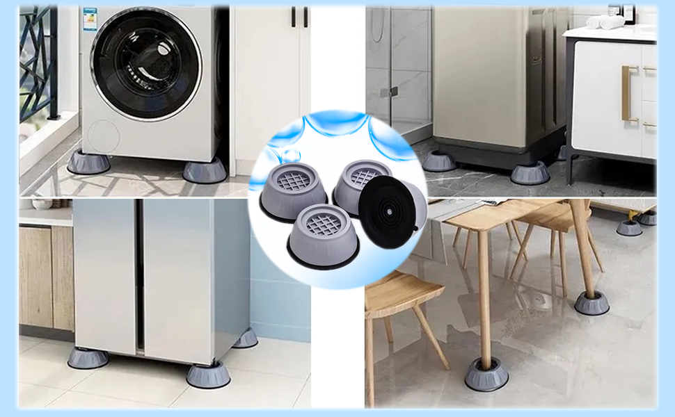 Anti Vibration Pads for Washing Machine Non Slip Heighten