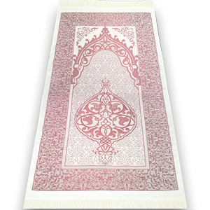 pink prayer rug