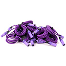 purple xlr cable
